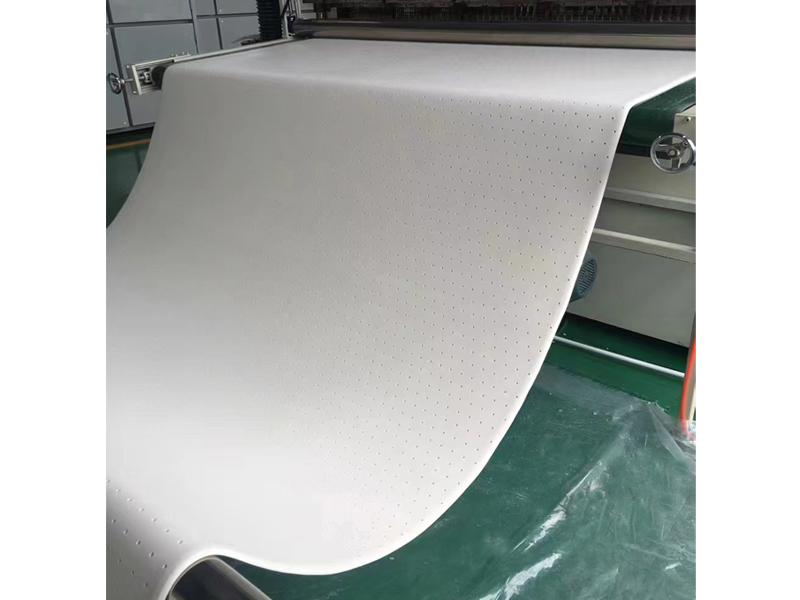 Latex mattress sheet punching machine