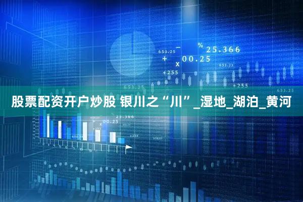 股票配资开户炒股 银川之“川”_湿地_湖泊_黄河
